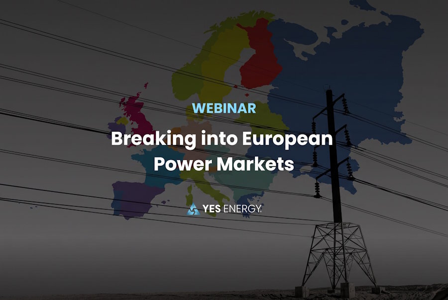 Breaking into European Power Markets