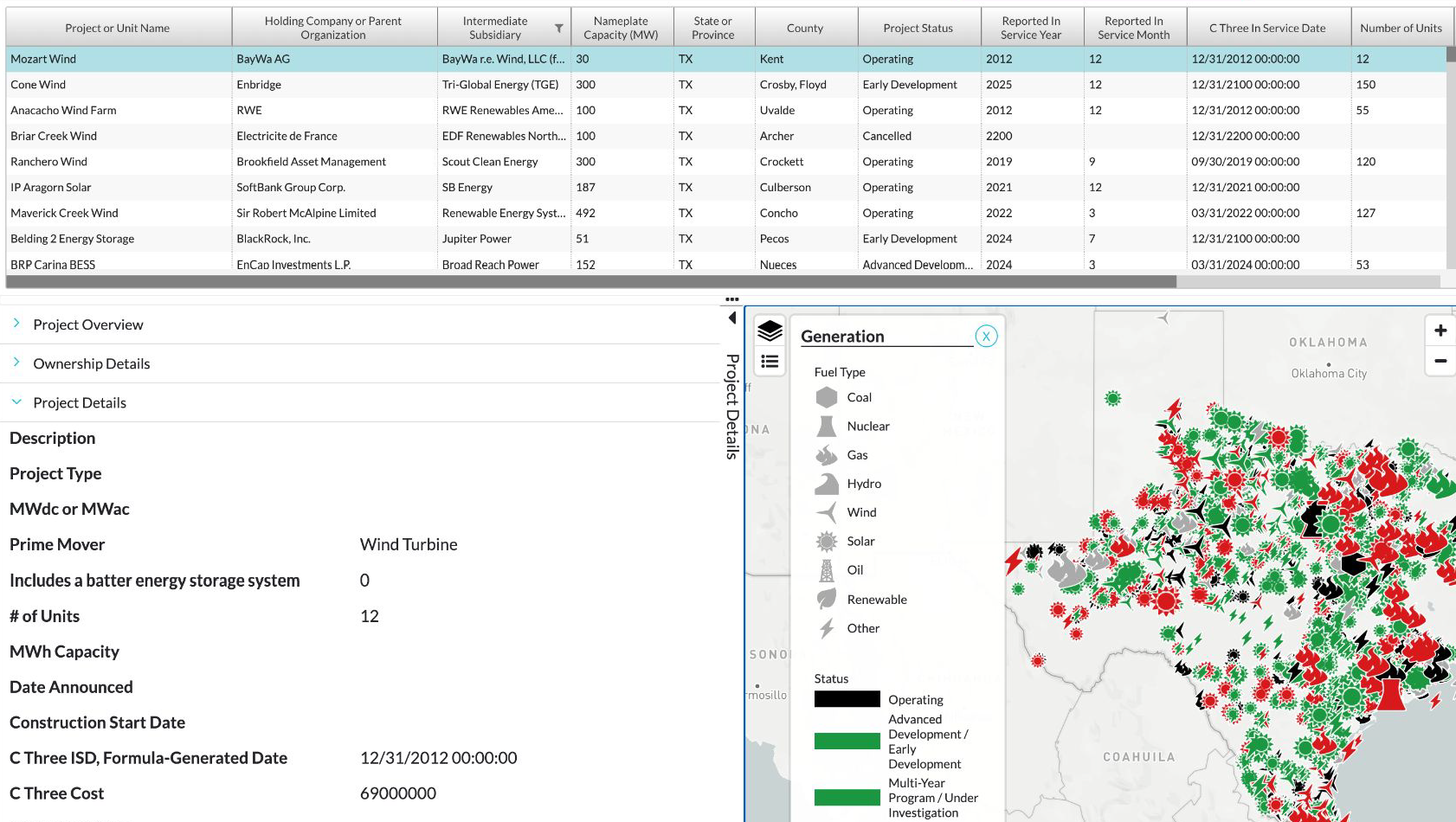 New Build Dataset UI