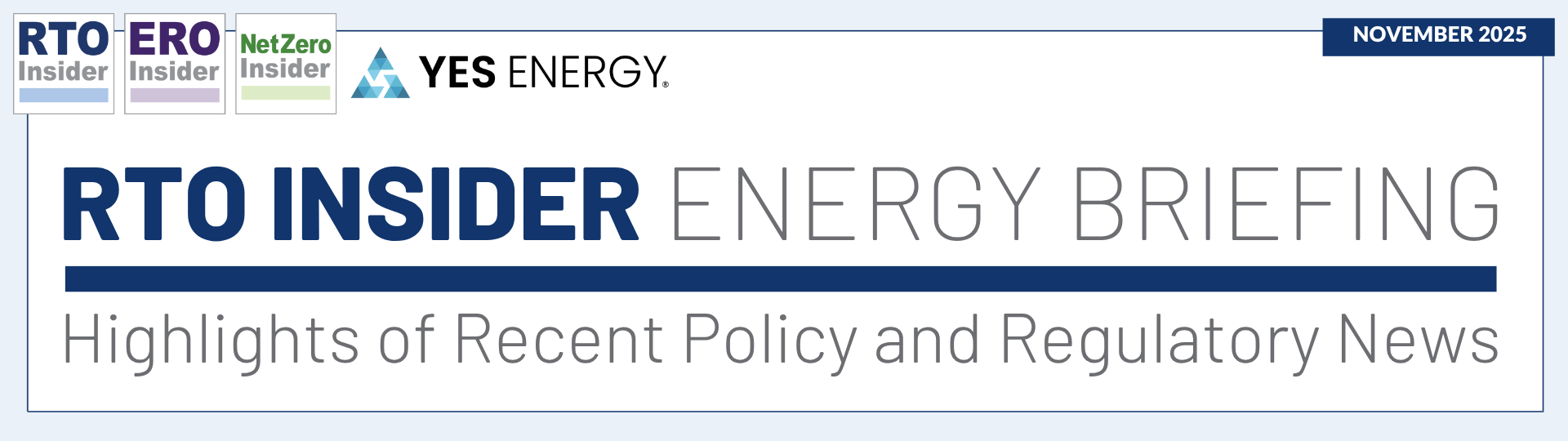 RTO Briefing - November